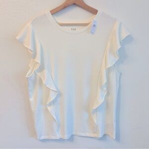 Gap Flowy Cap Sleeve Tee